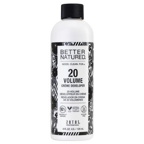 Better Natured 20 Volume Gentle Creme Hair Developer | Professional Salon Quality | 4 Fl Oz - görsel 2