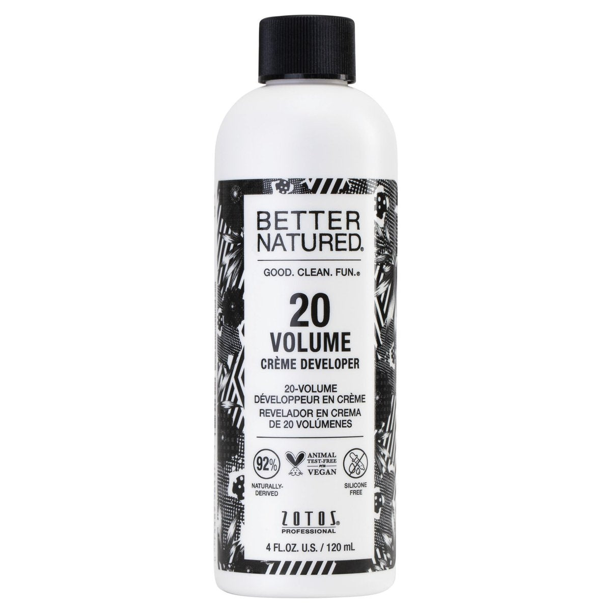 Better Natured 20 Volume Gentle Creme Hair Developer | Professional Salon Quality | 4 Fl Oz - görsel 1