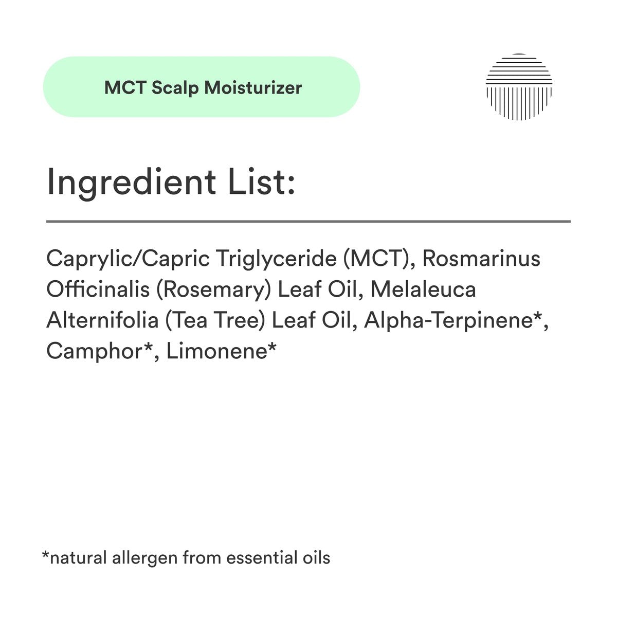 Dermazen MCT Scalp Moisturizer – Soothes Itch & Hydrates Dry, Flaky Scalp – Malassezia & Seborrheic Dermatitis-Safe – Tea Tree & Rosemary – 4 oz Avelisse