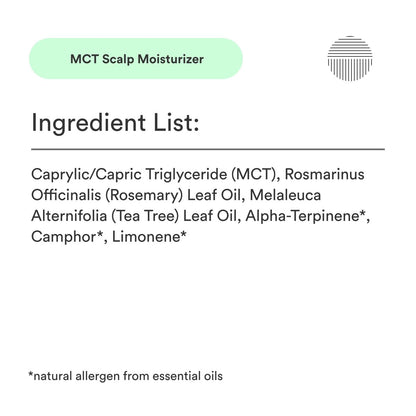 Dermazen MCT Scalp Moisturizer – Soothes Itch & Hydrates Dry, Flaky Scalp – Malassezia & Seborrheic Dermatitis-Safe – Tea Tree & Rosemary – 4 oz Avelisse