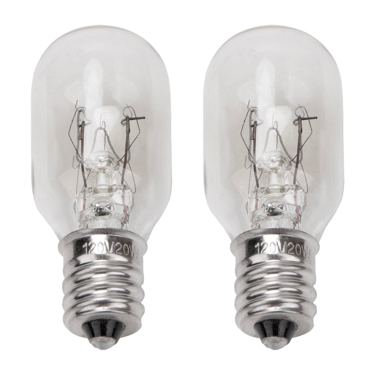 ZTTM 20W 120V Incandescent Replacement Bulb for Conair RP34B Makeup Mirror – E12 Candelabra Base, 2700K Warm Light (2-Pack) Avelisse