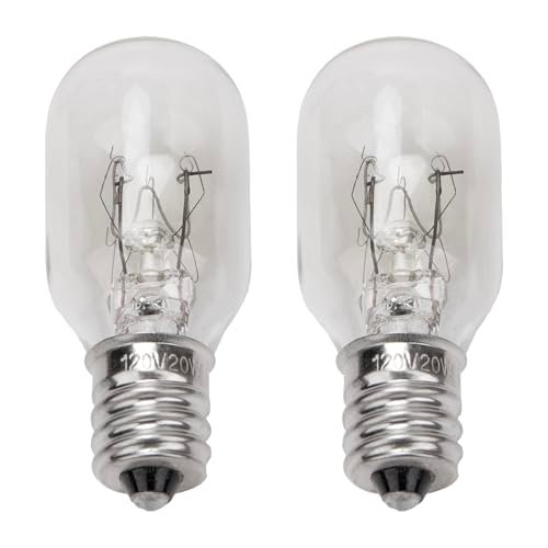 ZTTM 20W 120V Incandescent Replacement Bulb for Conair RP34B Makeup Mirror – E12 Candelabra Base, 2700K Warm Light (2-Pack) Avelisse