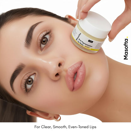 Masofta Shea Butter Lip Balm with Kojic Acid, Alpha Arbutin & SPF 30 PA++ - 0.53 oz Avelisse
