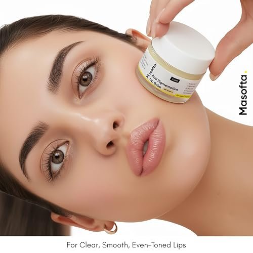 Masofta Shea Butter Lip Balm with Kojic Acid, Alpha Arbutin & SPF 30 PA++ - 0.53 oz Avelisse
