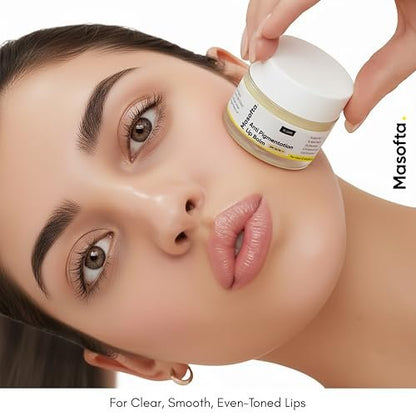 Masofta Shea Butter Lip Balm with Kojic Acid, Alpha Arbutin & SPF 30 PA++ - 0.53 oz Avelisse