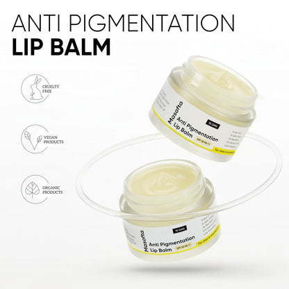 Masofta Shea Butter Lip Balm with Kojic Acid, Alpha Arbutin & SPF 30 PA++ - 0.53 oz Avelisse