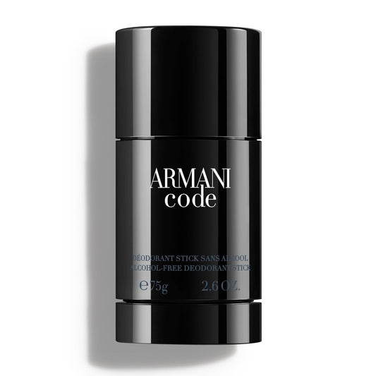 Armani Beauty Code Deodorant Stick – Fougère Ambery Spicy Fragrance with Green Mandarin, Nutmeg, Tonka Bean – 2.6 Fl Oz Avelisse