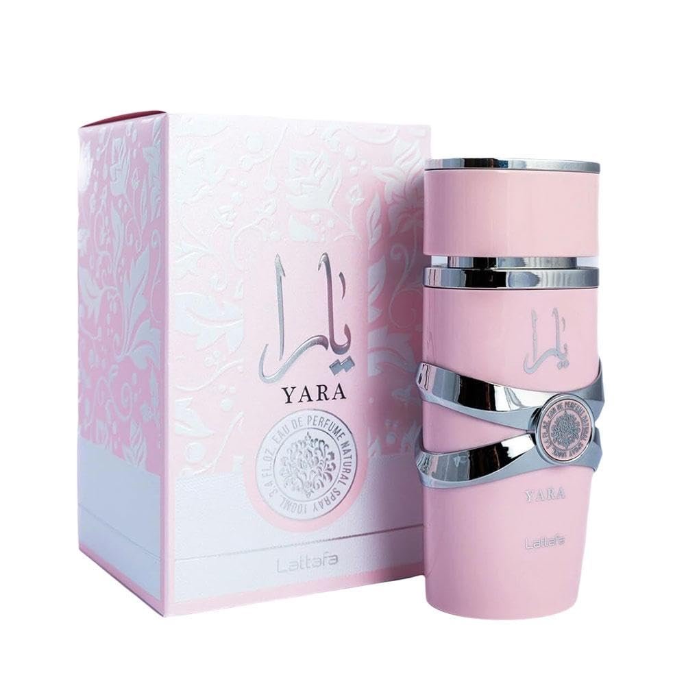 Yara Pink Eau De Parfum 100ml (3.4 fl oz) for Women – Long-Lasting Floral Fragrance Avelisse