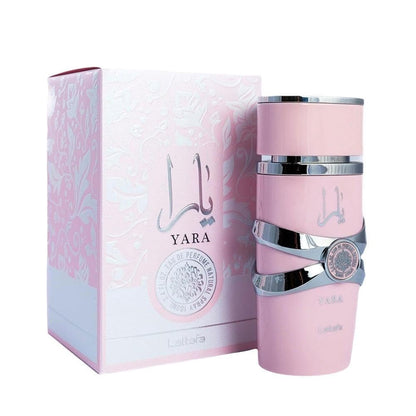 Yara Pink Eau De Parfum 100ml (3.4 fl oz) for Women – Long-Lasting Floral Fragrance Avelisse