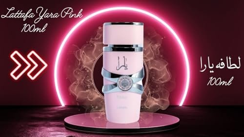 Yara Pink Eau De Parfum 100ml (3.4 fl oz) for Women – Long-Lasting Floral Fragrance Avelisse