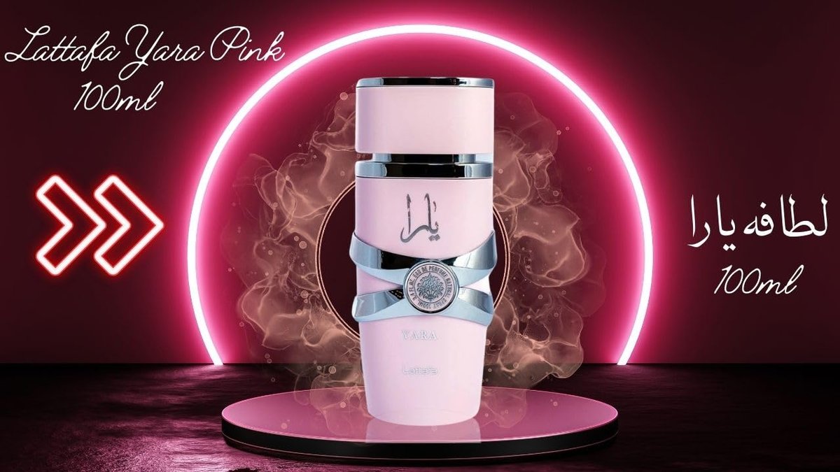 Yara Pink Eau De Parfum 100ml (3.4 fl oz) for Women – Long-Lasting Floral Fragrance Avelisse