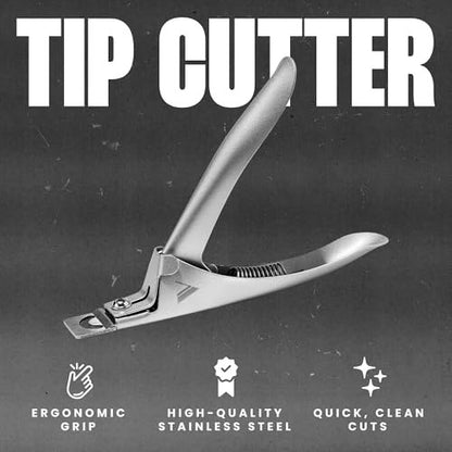 V Beauty Pure Nail Clippers for Men & Women - Ultra Sharp Stainless Steel V Tip Cut Nail Cutters for Fingernails and Toenails - Professional Grooming Tools for Manicure & Pedicure