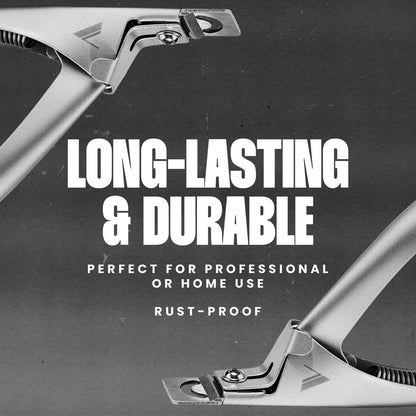 V Beauty Pure Nail Clippers for Men & Women - Ultra Sharp Stainless Steel V Tip Cut Nail Cutters for Fingernails and Toenails - Professional Grooming Tools for Manicure & Pedicure