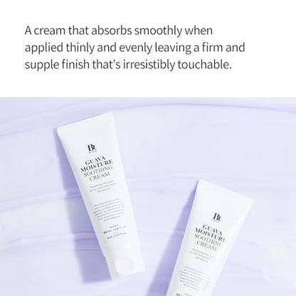 BENTON Guava Moisture Soothing Cream - Korean Skin Care for Dry & Sensitive Skin, 2.7 Fl Oz