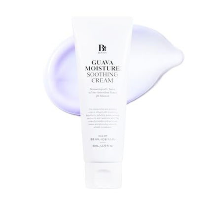 BENTON Guava Moisture Soothing Cream - Korean Skin Care for Dry & Sensitive Skin, 2.7 Fl Oz