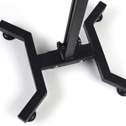 Adjustable Tattoo Arm Rest Stand with PU Leather Thicken Sponge Pillow - Strong Stability Base for Tattoo Equipment, Black Avelisse