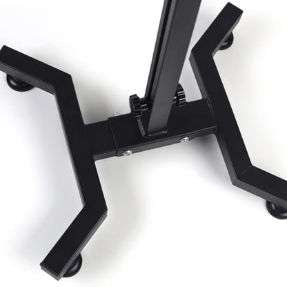 Adjustable Tattoo Arm Rest Stand with PU Leather Thicken Sponge Pillow - Strong Stability Base for Tattoo Equipment, Black Avelisse