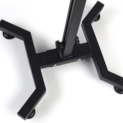 Adjustable Tattoo Arm Rest Stand with PU Leather Thicken Sponge Pillow - Strong Stability Base for Tattoo Equipment, Black Avelisse