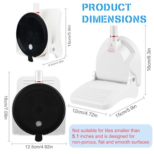 Foldable Shower Foot Rest with Suction Cup for Shaving Legs - Anti-Slip Shower Pedal for Pregnant Women & Back Pain Sufferers - Reduce Body Strain & Bending Over Avelisse