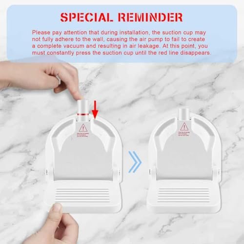 Foldable Shower Foot Rest with Suction Cup for Shaving Legs - Anti-Slip Shower Pedal for Pregnant Women & Back Pain Sufferers - Reduce Body Strain & Bending Over Avelisse