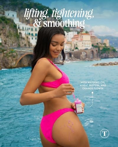 Truly Beauty Buns of Glowry Glow & Tighten Serum – Skin Tightening & Cellulite Cream for Thighs and Buns, Fast Absorbing Butt Enhancement Lotion (3.1 oz) Avelisse