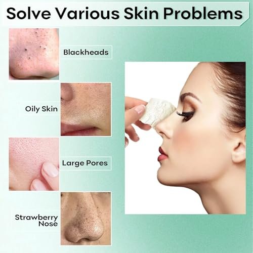 SYABO Blackhead Remover Nose Pore Strips - 100 Strips + 50g Peel Off Mask, Deep Cleansing Face Mask for Blackheads Removal, Aloe Vera Infused Avelisse