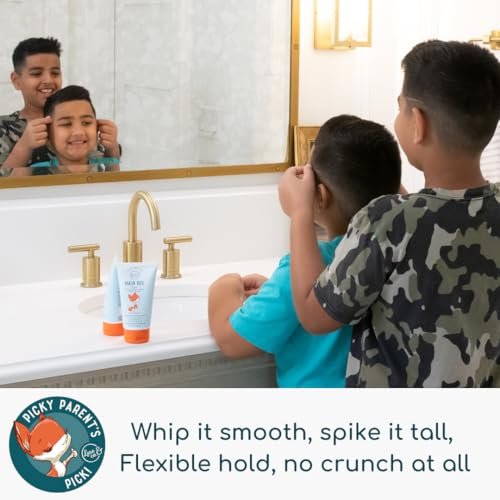 LANE & CO. Baby Hair Gel - Hypoallergenic Kids Hair Gel - Flexible Medium to Firm Hold - Tames Flyaways, Frizz, Static Hair - Dermatologist Tested - Safe for Ages 0 & Up - 4 fl.oz. Avelisse
