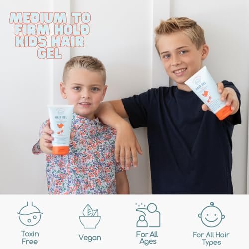 LANE & CO. Baby Hair Gel - Hypoallergenic Kids Hair Gel - Flexible Medium to Firm Hold - Tames Flyaways, Frizz, Static Hair - Dermatologist Tested - Safe for Ages 0 & Up - 4 fl.oz. Avelisse
