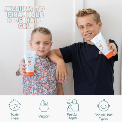 LANE & CO. Baby Hair Gel - Hypoallergenic Kids Hair Gel - Flexible Medium to Firm Hold - Tames Flyaways, Frizz, Static Hair - Dermatologist Tested - Safe for Ages 0 & Up - 4 fl.oz. Avelisse