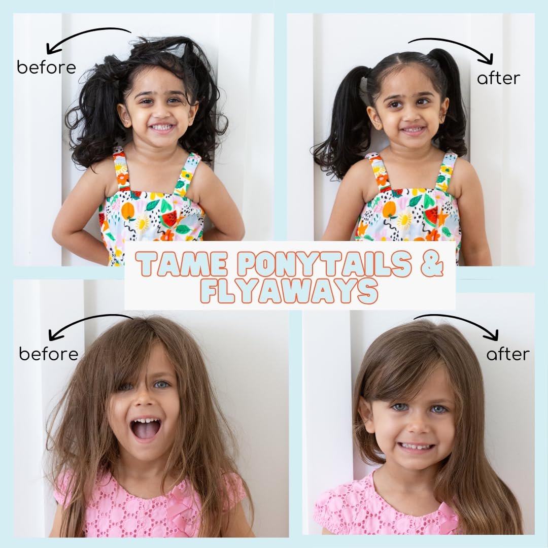 LANE & CO. Baby Hair Gel - Hypoallergenic Kids Hair Gel - Flexible Medium to Firm Hold - Tames Flyaways, Frizz, Static Hair - Dermatologist Tested - Safe for Ages 0 & Up - 4 fl.oz. Avelisse