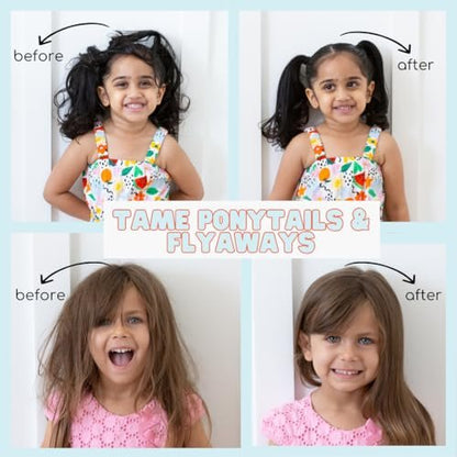 LANE & CO. Baby Hair Gel - Hypoallergenic Kids Hair Gel - Flexible Medium to Firm Hold - Tames Flyaways, Frizz, Static Hair - Dermatologist Tested - Safe for Ages 0 & Up - 4 fl.oz. Avelisse