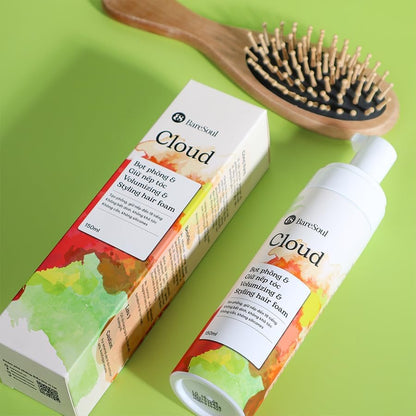 BareSoul Cloud Styling Hair Foam 150ml – Volumizing Hair Foam for Long-Lasting Style