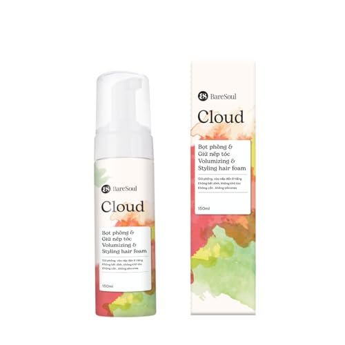 BareSoul Cloud Styling Hair Foam 150ml – Volumizing Hair Foam for Long-Lasting Style - görsel 2