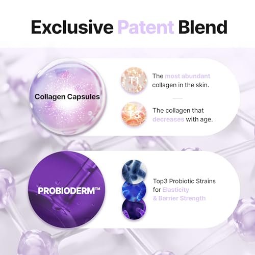 BIOHEAL BOH PROBIODERM™ Collagen Remodeling Serum Gel Mask – 6 Pack Hydrogel Masks with Collagen Capsules for Firmness & Pore Refinement - görsel 5
