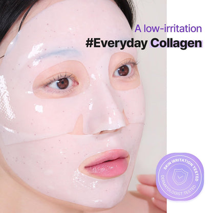 BIOHEAL BOH PROBIODERM™ Collagen Remodeling Serum Gel Mask – 6 Pack Hydrogel Masks with Collagen Capsules for Firmness & Pore Refinement