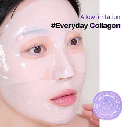 BIOHEAL BOH PROBIODERM™ Collagen Remodeling Serum Gel Mask – 6 Pack Hydrogel Masks with Collagen Capsules for Firmness & Pore Refinement