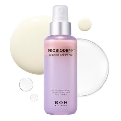 BIOHEAL BOH Probioderm 3D Lifting Cream Mist - 3.38 fl oz | Korean Face Mist for Instant Glow & Firm Skin Avelisse