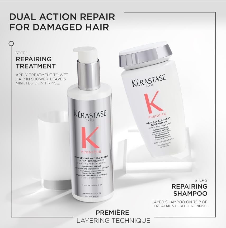 Kerastase Premiere Discovery Set for Damaged Hair – Repairing Mini Pre-Shampoo, Shampoo & Mask Avelisse