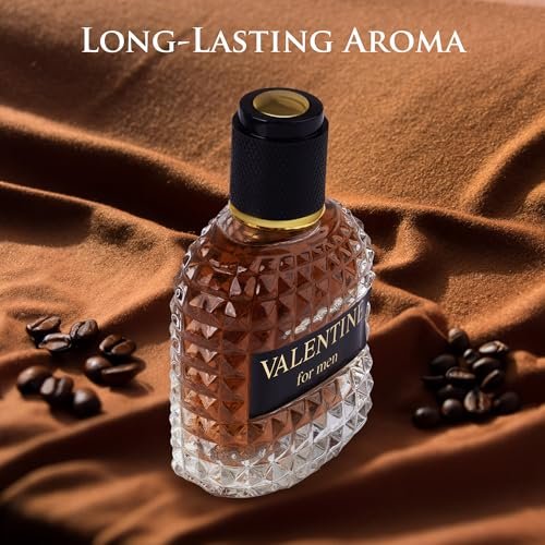 URBAN COLLECTION Valentine for Men Eau De Parfum – Woody & Gourmand Fragrance with Roasted Coffee Bean, Chocolate & Hazelnut – 3.4 Fl Oz Avelisse