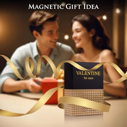 URBAN COLLECTION Valentine for Men Eau De Parfum – Woody & Gourmand Fragrance with Roasted Coffee Bean, Chocolate & Hazelnut – 3.4 Fl Oz Avelisse