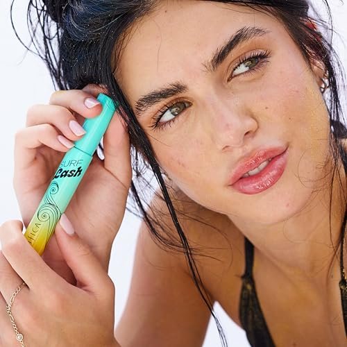 Pacifica Surf Lash Mascara – Water-Resistant, Jojoba Oil & Vegan Pectin Formula for Long, Full Lashes, Half-Pipe Twisted Wand, Vegan & Cruelty-Free (Black, 0.24 oz) Avelisse