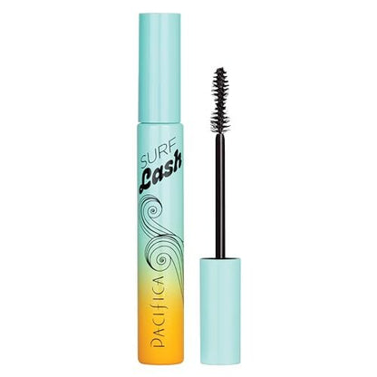 Pacifica Surf Lash Mascara – Water-Resistant, Jojoba Oil & Vegan Pectin Formula for Long, Full Lashes, Half-Pipe Twisted Wand, Vegan & Cruelty-Free (Black, 0.24 oz) Avelisse