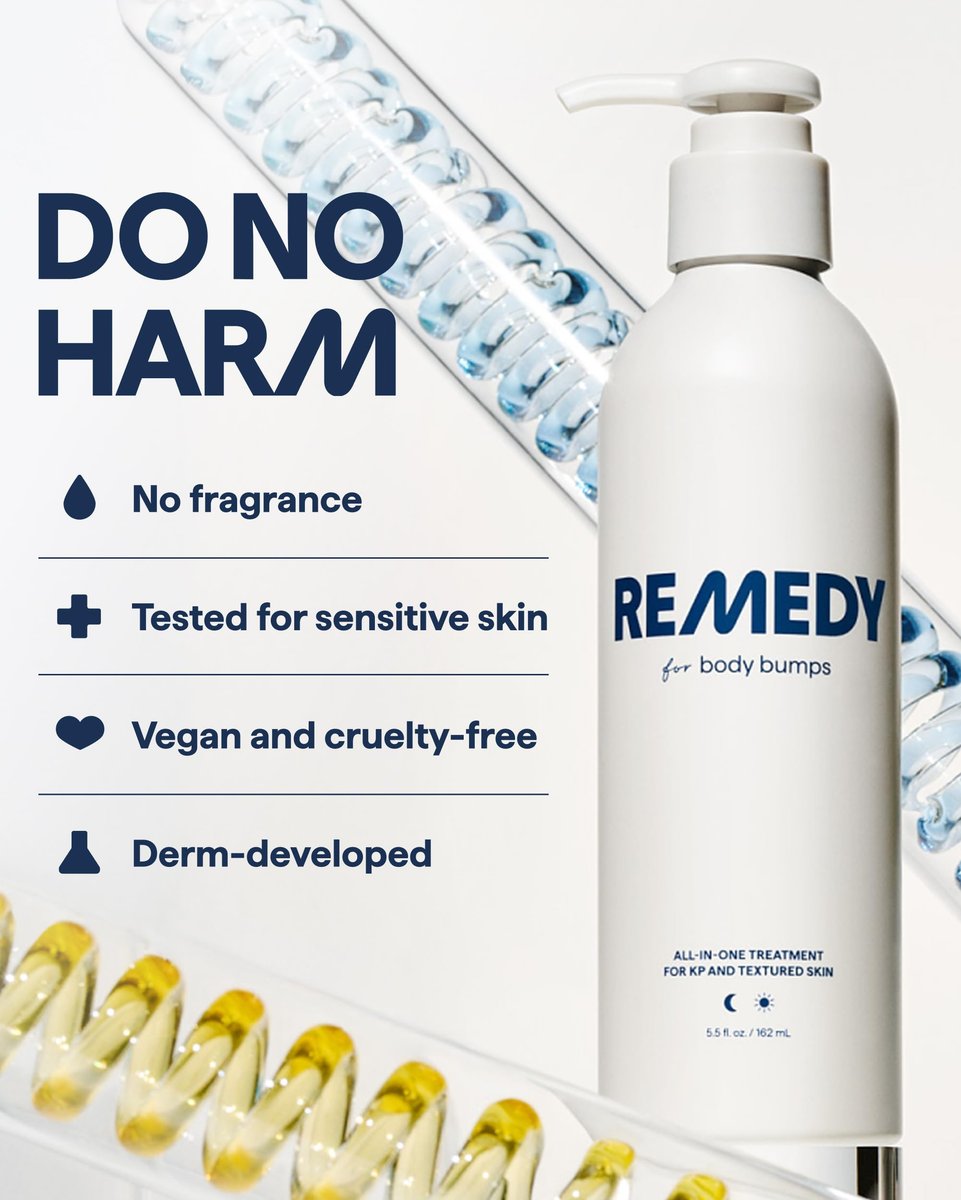 KP Exfoliating Body Moisturizer for Keratosis Pilaris & Crepey Skin | Remedy Science by Dr. Shah Avelisse