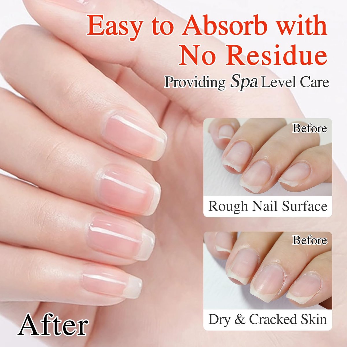 Double Rhythm Natural Cuticle Oil Revitalizing for Nails - Cuticle Softener, 0.5 Fl Oz - görsel 9