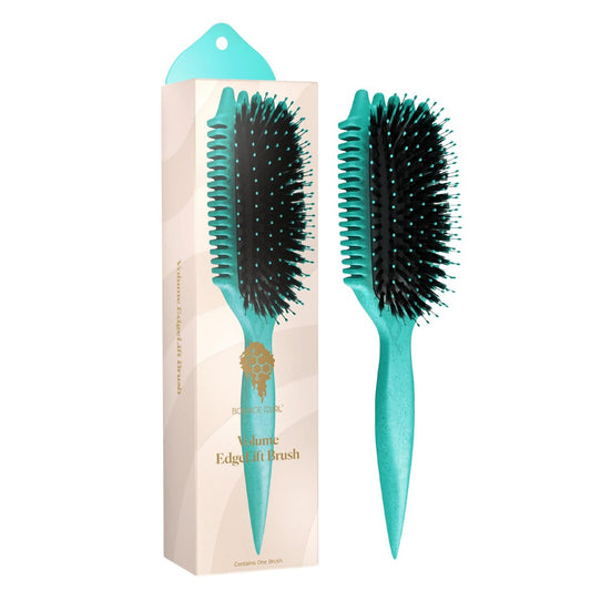 Bounce Curl Volume EdgeLift Brush – 5-in-1 Tool for Volumized Waves, Curls & Coils (Teal) Avelisse