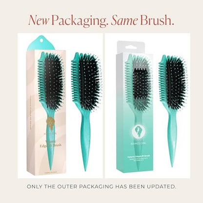 Bounce Curl Volume EdgeLift Brush – 5-in-1 Tool for Volumized Waves, Curls & Coils (Teal) Avelisse