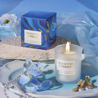 Blue Self Care Spa Basket Set - Gifts for Women, Mom, Sister, Grandma, Bestie, Daughter, Teacher Appreciation, Graduation Gift