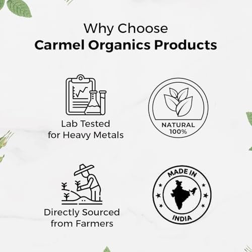 CARMEL ORGANICS Herbal Hair Oil Mix | 21 Herbs for Hair Growth | DIY Oil Infusion | Bhringraj, Fenugreek, Rosemary, Hibiscus | No Preservatives, Non-GMO | 4 oz - görsel 12