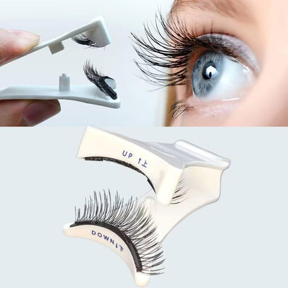 White Magnetic Eyelash Applicator Set – 5g Portable False Lashes Tool Kit for Easy Application Avelisse