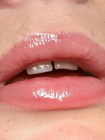 REFY Lip Gloss in Blush (Light Neutral Pink) + Bonus Korean Hydrating Sheet Mask Avelisse